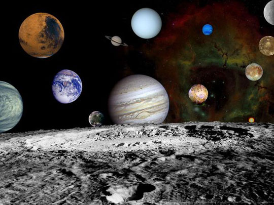 Beautiful photo from the Solar System