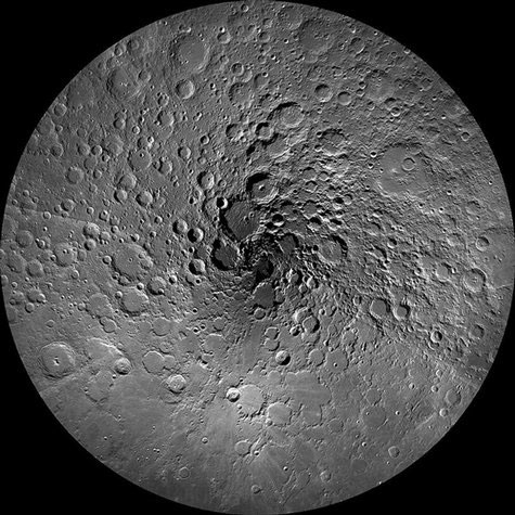 Beautiful photo last week: North Pole of the moon