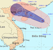 Bebinca storms are getting stronger in the South China Sea