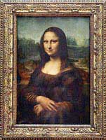 Behind the smile Mona Lisa