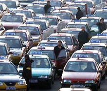 Beijing banned smoking in taxis