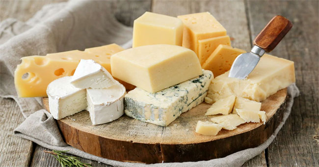 Believe it, this color of cheese turns out to be a