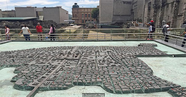 Beneath the Mexican capital is another ancient capital