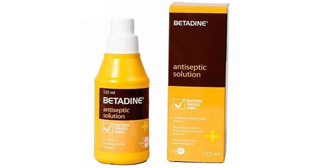 Betadine - Antiseptic with many uses, high efficiency