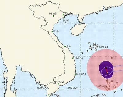 Beware of tropical depressions in the South China Sea