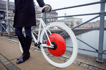 Bicycle brakes generate electricity