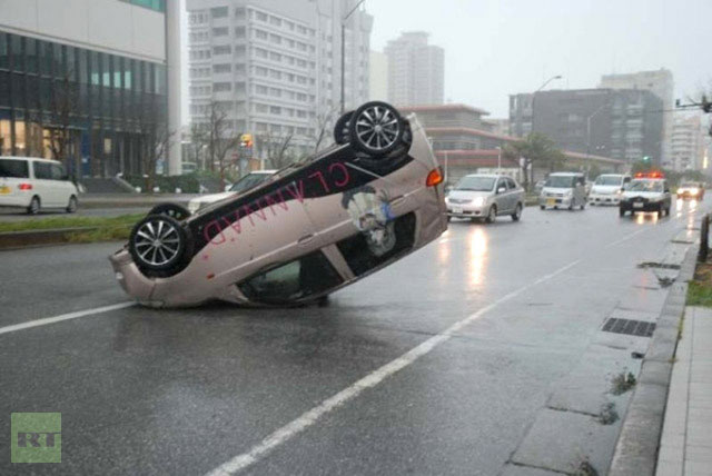 Big storms hit Japan, more than 100,000 people were evacuated