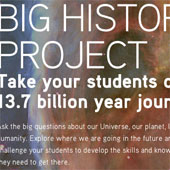 Bill Gates announced the Big History Project: History of 13.7 billion years of the universe