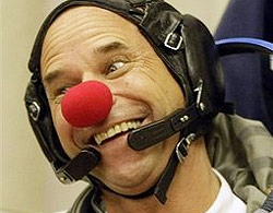 Billionaires perform clowns in the universe