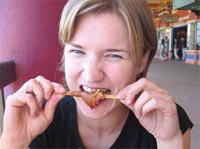 Biological clock signals meal times
