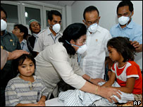 Bird flu concern in Indonesia