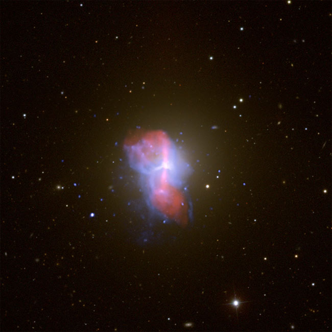 Black hole 'burp' out of air bubbles