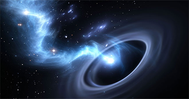 Black hole universe is a time machine?