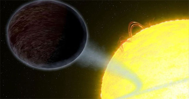 Black planet 'swallowed' 94% of light