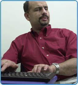 Blind technology expert