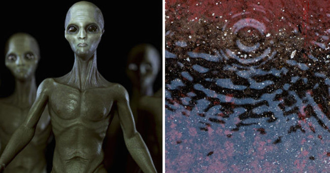 'Blood rain' in India - evidence of aliens visiting Earth?