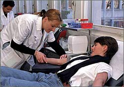 Blood transfusions can treat the flu?