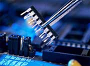Blue dye increases chip performance