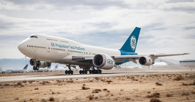 Boeing tested the world's largest jet engine