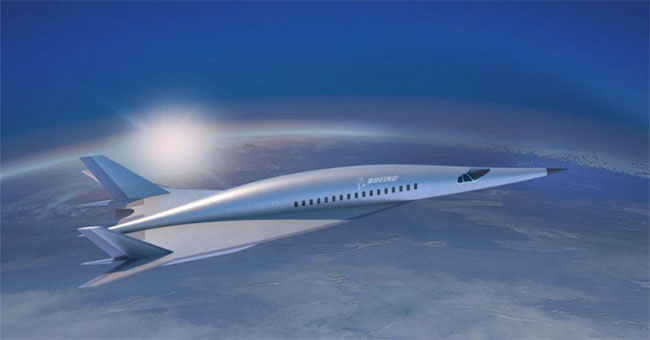 Boeing's supersonic aircraft will reduce flight time by 95%