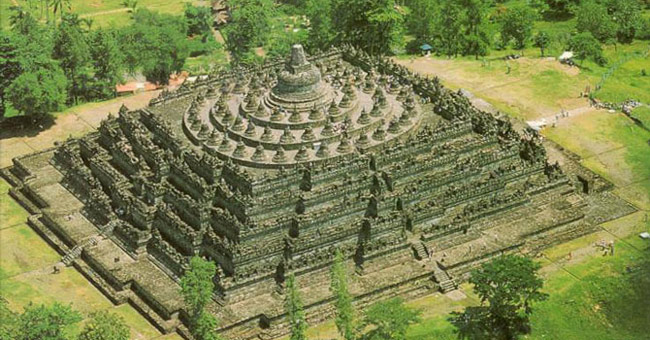 Borobudur temple tower complex