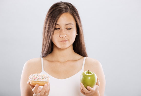 Brain shrinking because of diet