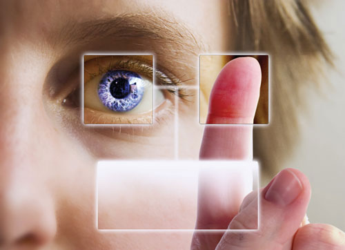 Break the iris scanner