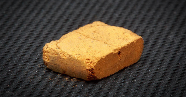 Brick from soil simulating Martian soil: stronger than concrete