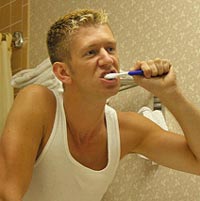 Brushing can cause seizures