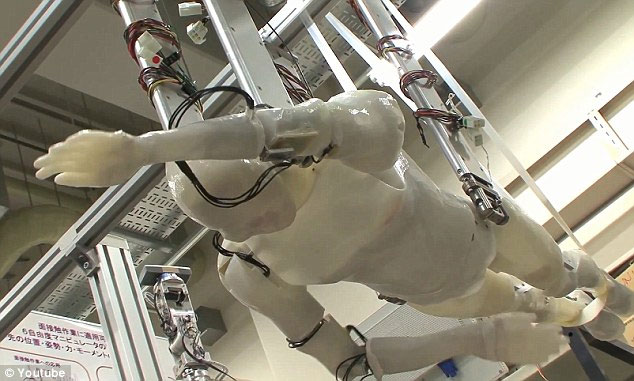 Build a robot that can swim frogs