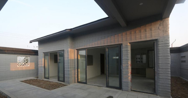Build your house using 3D printing technology without using brick