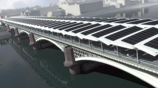 Building a solar bridge in Lon Don