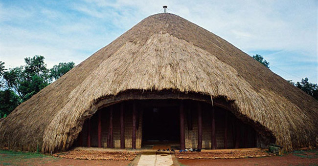Bungada tomb area in Kasubi