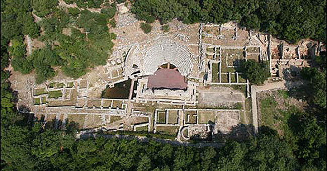Butrint - World cultural heritage in Albania