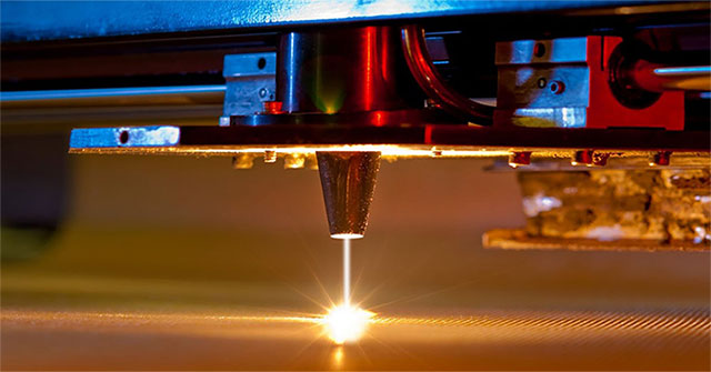 By super-fast laser, glass can be welded to aluminum, steel or titanium!
