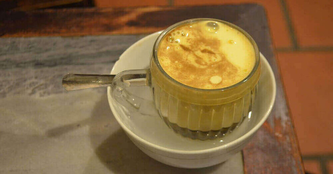 Cafe mixed with embers, egg coffee and the most unique coffee in the world