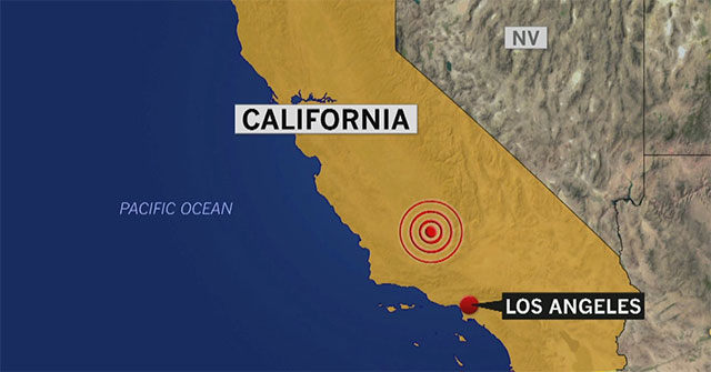 California suffered the strongest earthquake of two decades in the national day