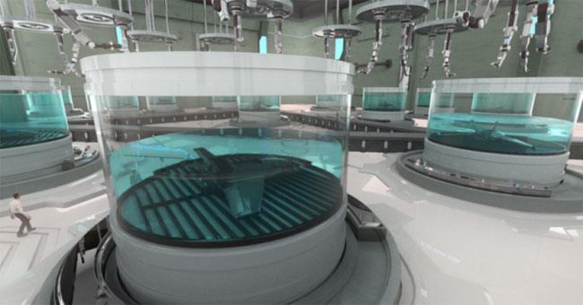 Can aircraft grow in size like a living body?