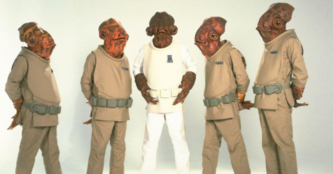 Can aliens look more like fish than humans?