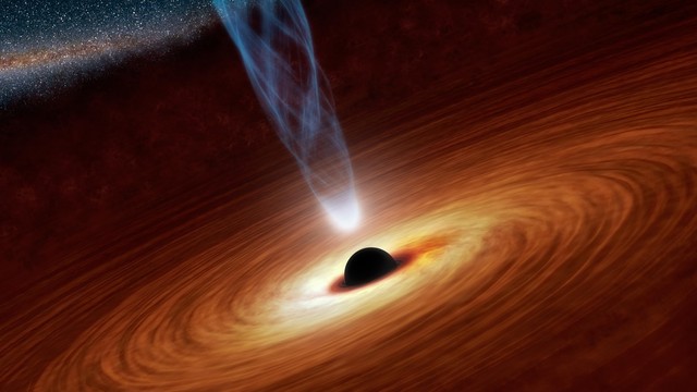 Can destroy a cosmic black hole?