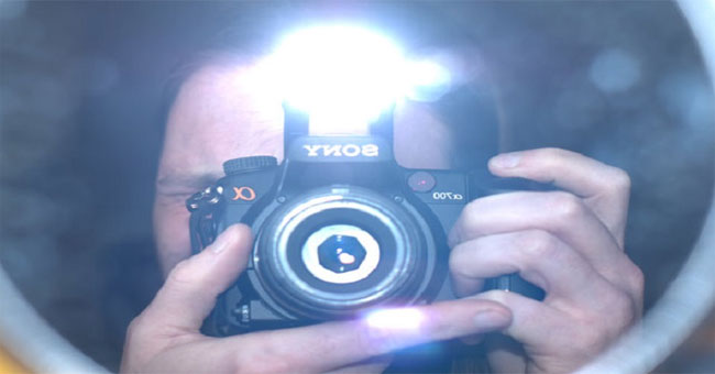 Can flash light cause infant blindness?