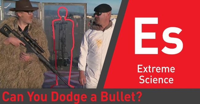 Can humans dodge bullets?