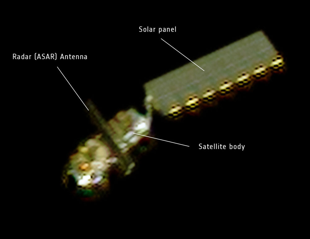 Capture the world's largest satellite image missing
