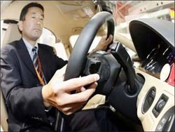 Car start with ... fingernails!