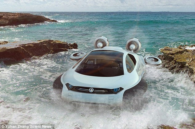 Cars on water, ice, sand ...