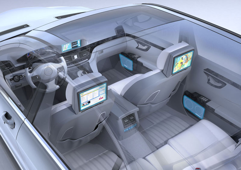 Cars with TV screens are prone to cardiovascular diseases