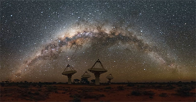 Catching 19 signals from another planet transmitted to Earth