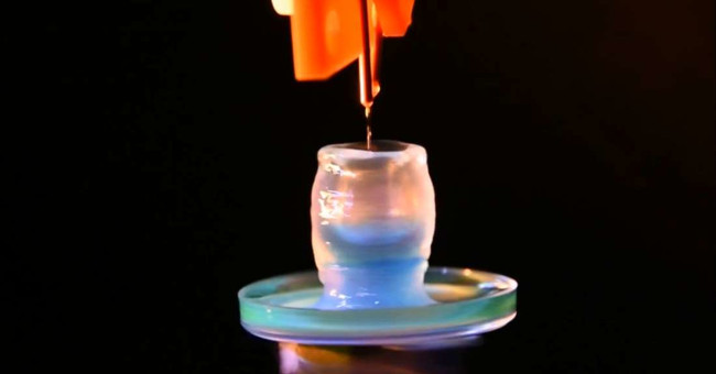 Catching eyes when watching human cells are 3D printed with unprecedented technology