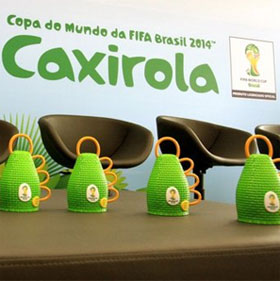 Caxirola sound creation tool replaces the vuvuzela