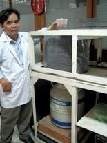 Ceramic tiles have radiation